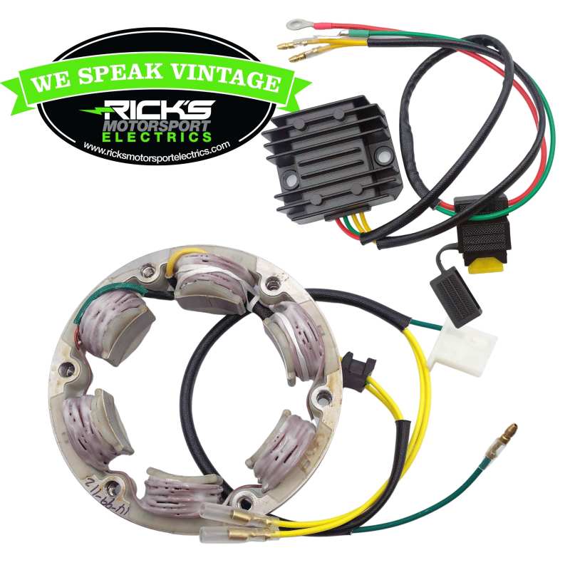 Ricks Motorsport Electrics Ricks Motorsport New Honda Charging Kit Lithium Compatible - 14-99-112