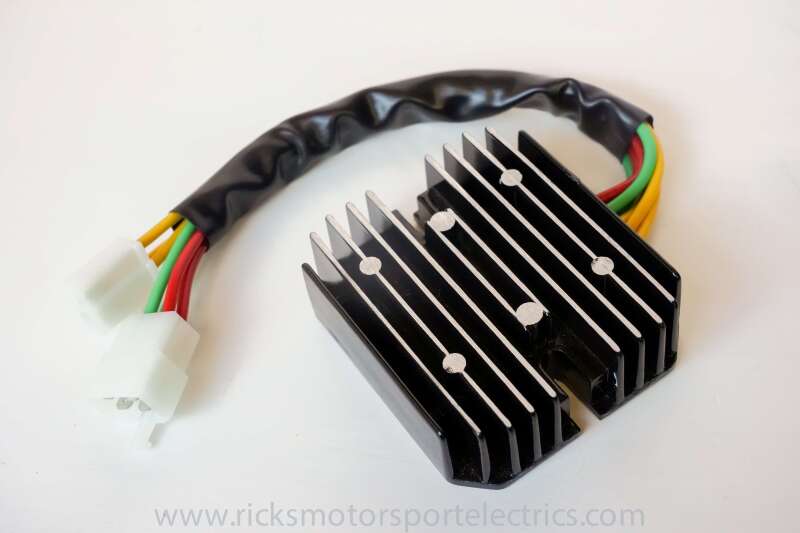Ricks Motorsport Electrics Ricks Motorsport Rectifier-Regulator Lithium Compatible - 14-124