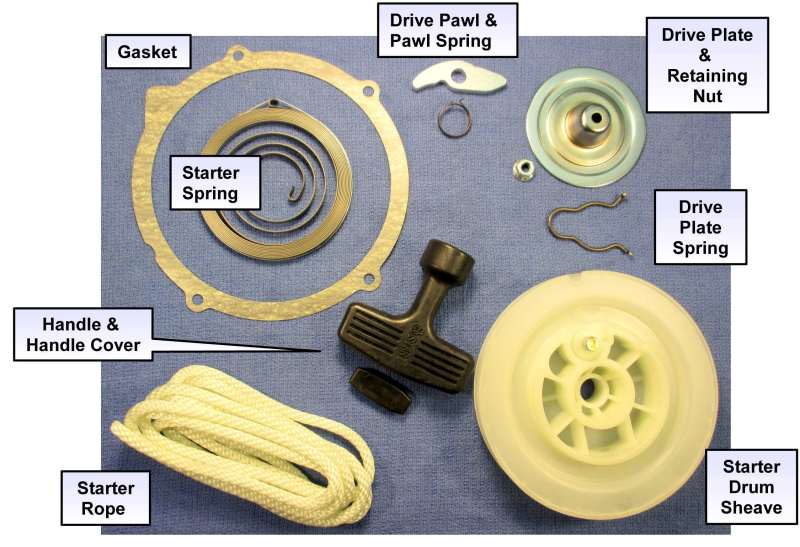 Ricks Motorsport Electrics Ricks Motorsport Yamaha Pull Start Rebuild Kit - 67-400