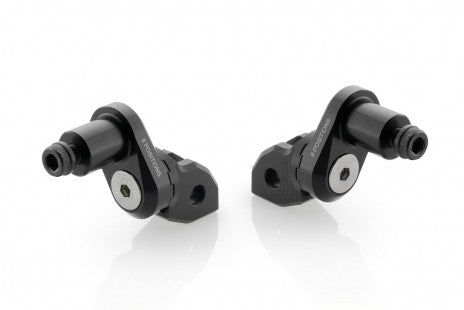 Rizoma Eccentric Rider Peg Adapters For Ducati Diavel 1260
