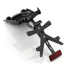 Rizoma License Plate Support 'Fox' For the Ducati Monster 696 Monster 796 and Monster 1100