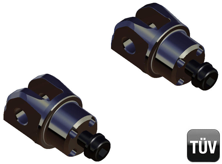 Rizoma Passenger Peg Adapter For the Ducati Hypermotard, Scrambler, Multistrada and Monster