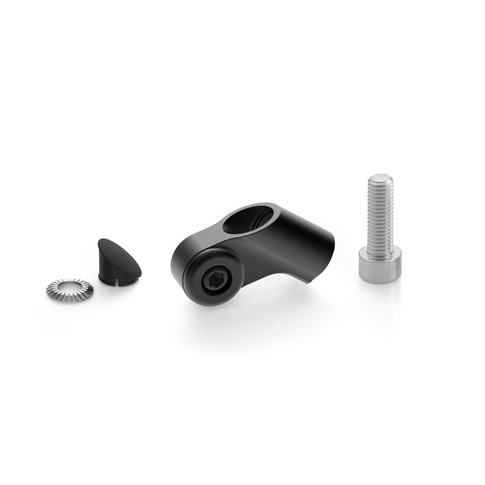 Rizoma Universal Mirror Adapter BS768B - M8 Mount LH Thread- 42.5mm Height