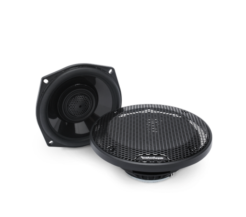 Rockford Fosgate 1998-2013 Harley-Davidson Motorcycle 5.25in Full Range Tour-Pak Speakers - TMS5