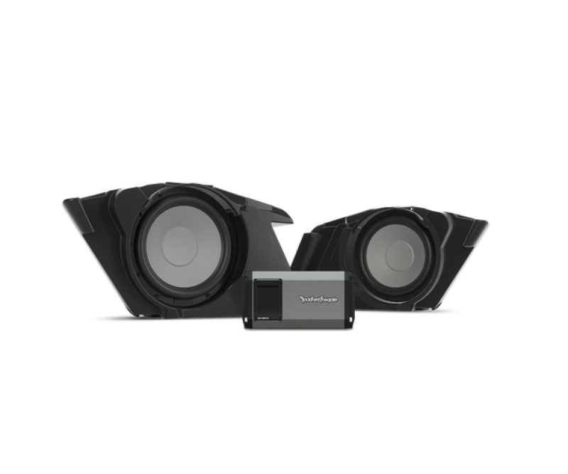 Rockford Fosgate 2014+ Harley-Davidson Dual 10in Bag Subwoofer Kit - HD14-SBSUB