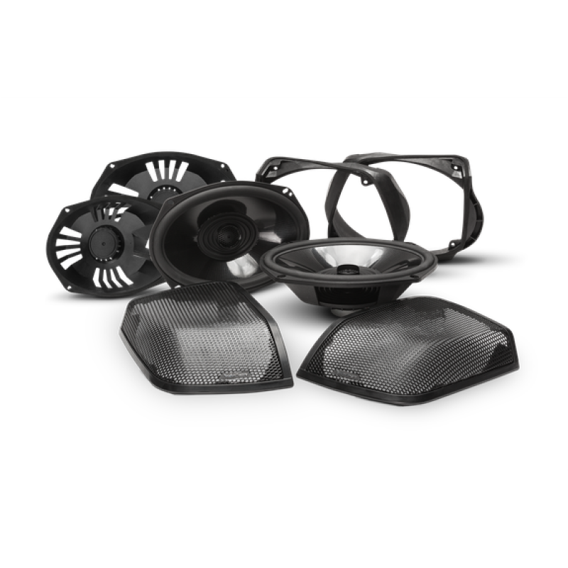 Rockford Fosgate 2014+ Harley-Davidson Motorcycle 6 X 9 Power Rear Audio Kit - TMS69BL14
