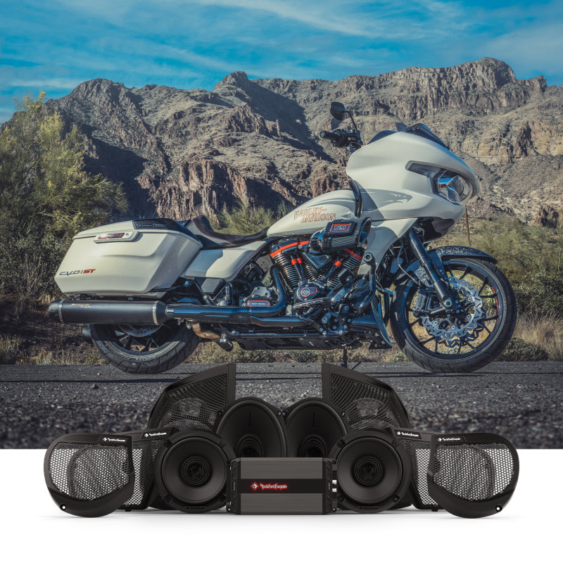 Rockford Fosgate 24+ Harley-Davidson Stage 3 Audio Kit - HD24-STG3