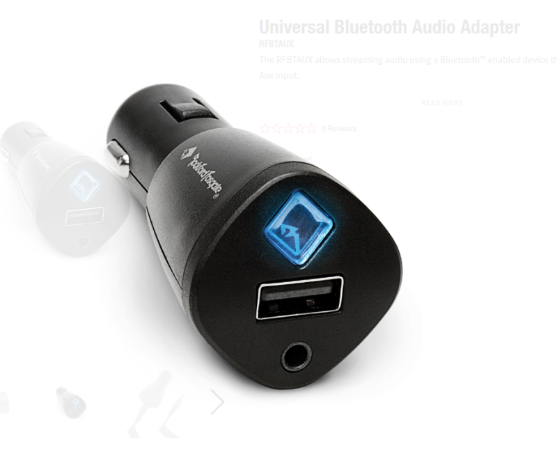Rockford Fosgate Bluetooth Adapter (DISPLAY BOX ONLY) - RFBTAUX-DISP