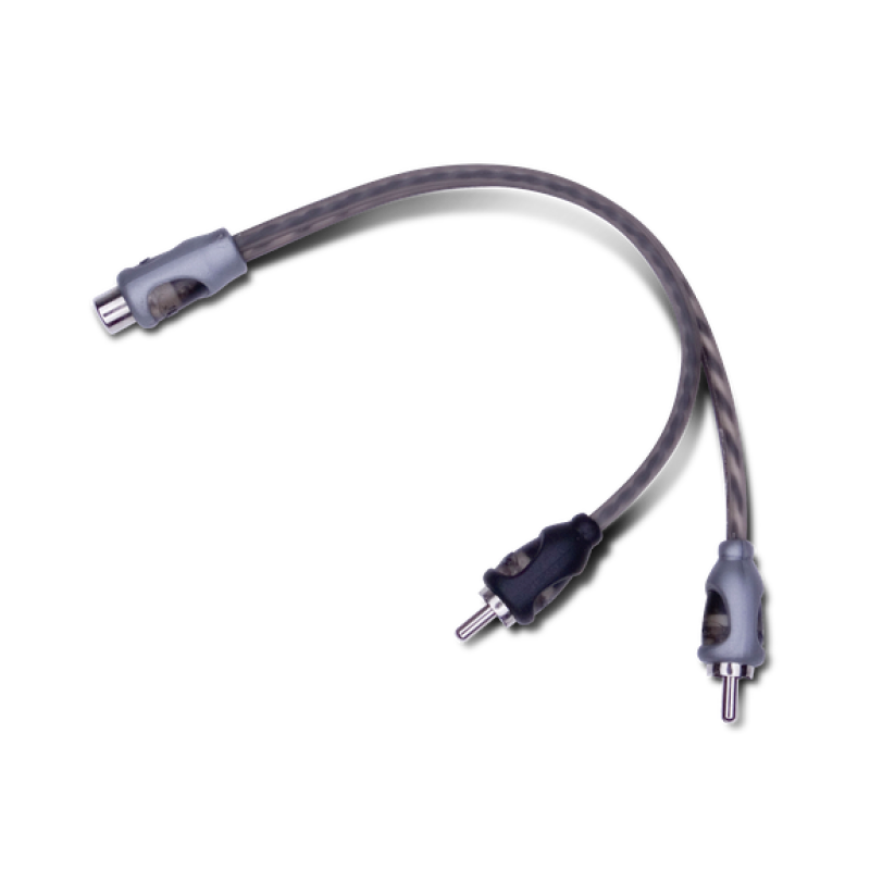 Rockford Fosgate Twisted Pair Y-Adapter 1 Female To 2 Male - RFIY-1F