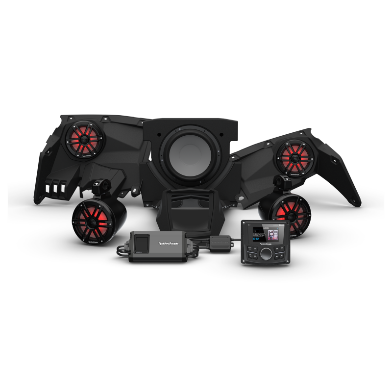 Rockford Fosgate UTV Rockford Fosgate 17+ Can-Am X3 Stage-4 Audio System (Gen-3) - X317-STG4