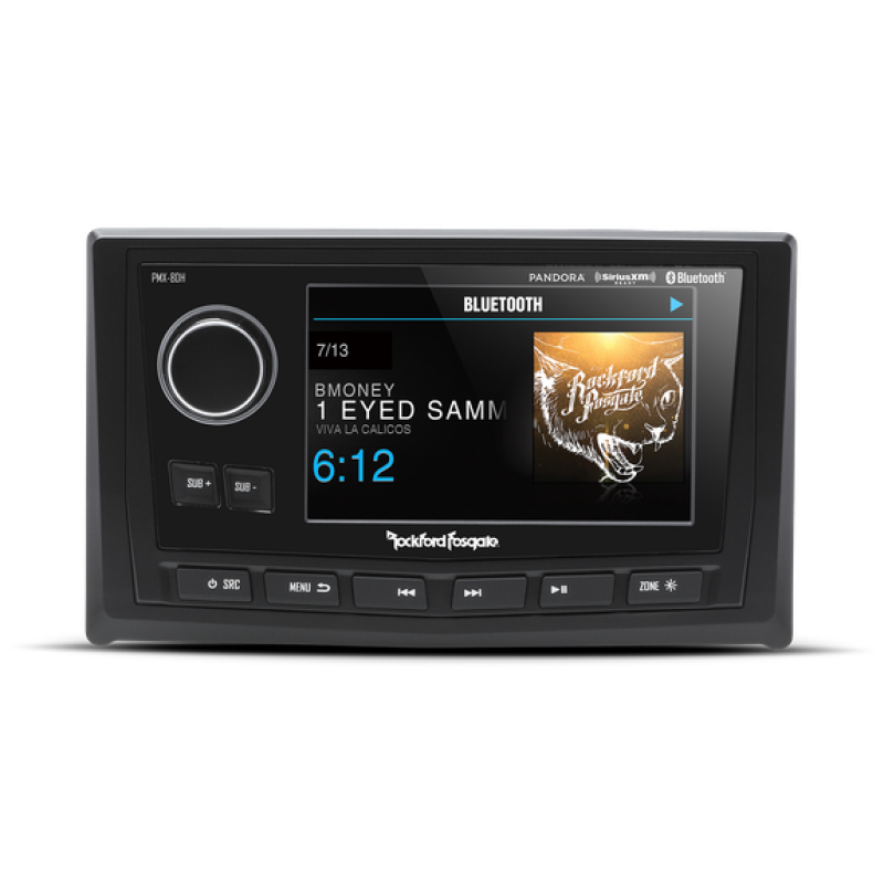 Rockford Fosgate UTV Rockford Fosgate Punch Marine Full Function Wired 5in. TFT Display Head - PMX-8DH