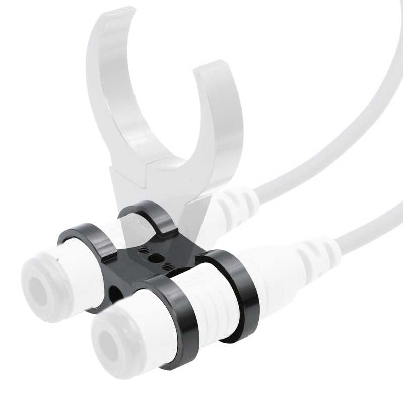 Rugged Radios Dual Headset or Helmet Jack - Bar Mount Offroad - JM-D-B