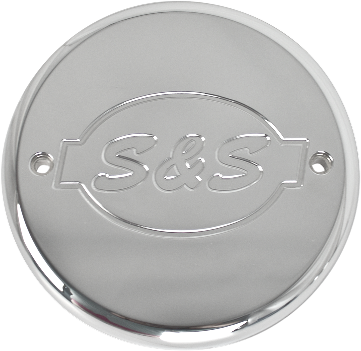 S&S CYCLE Air Cleaner Cover - Chrome 1014-0220