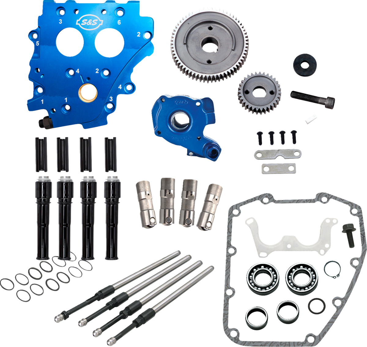 S&S CYCLE Cam Chest Kit without Cams for Gear Drive Twin Cam