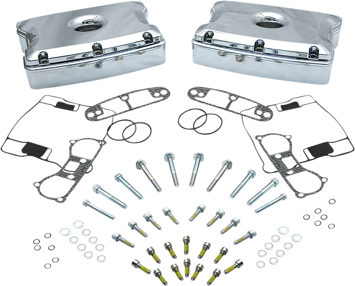 S&S CYCLE Chrome Rocker Boxes