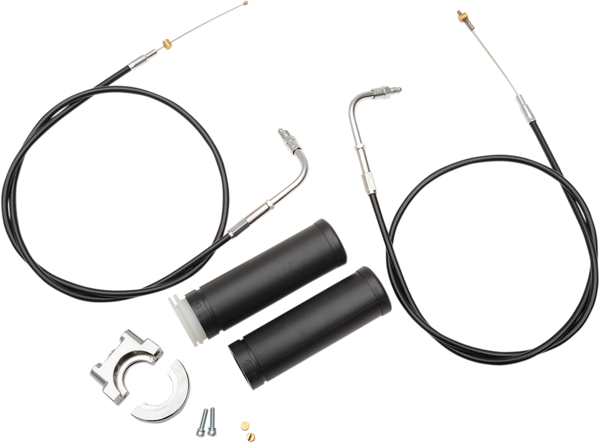 S&S CYCLE Dual-Cable Throttle Assembly Kit