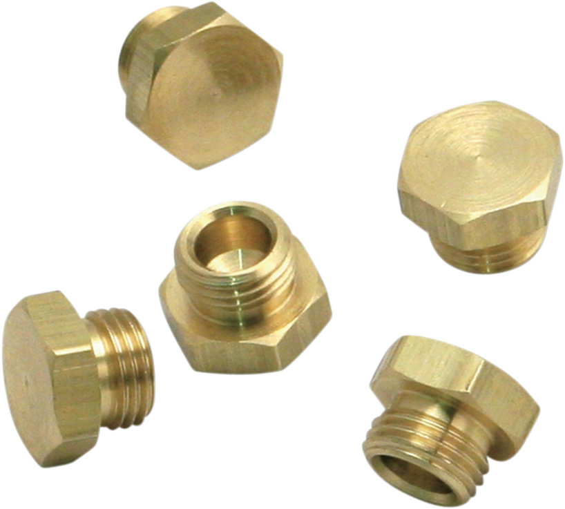 S&S CYCLE Float Bowl Plugs - Super B/E/G / 5 Pack 1003-0041
