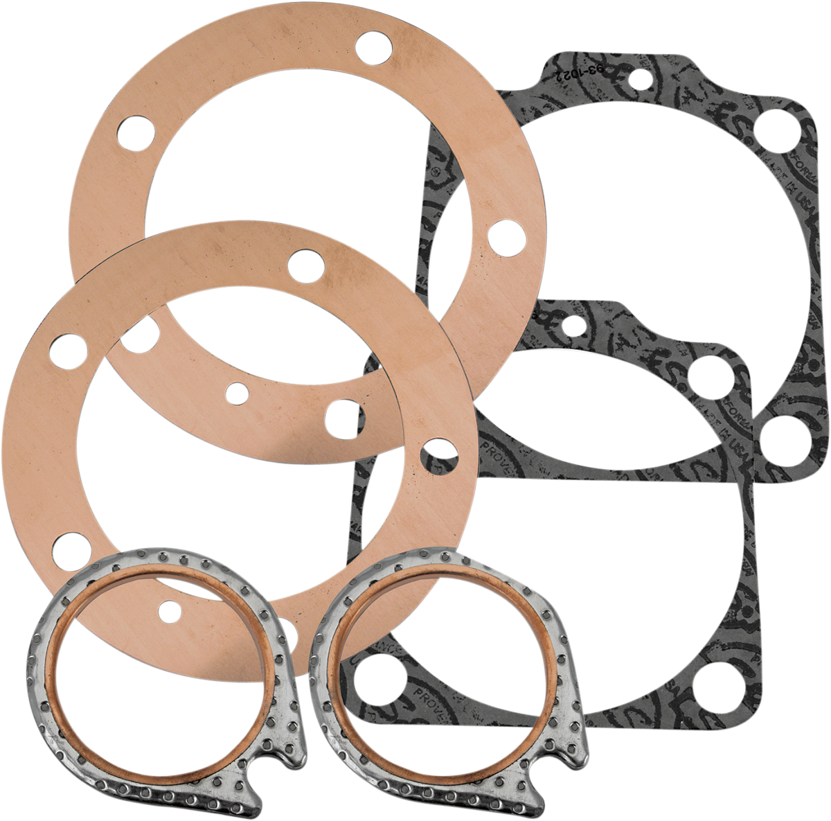 S&S CYCLE Head and Base Gasket Kit - Base/Head Gaskets / Big Bore / Big Twin 0934-2106