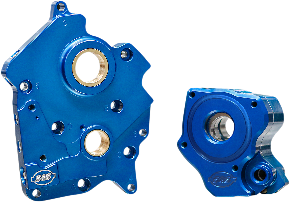 S&S CYCLE Oil Pump and Cam Support Plate Kit - Oil Pump with Cam Plate / Twin Cooled™ Engines / M8 0932-0250