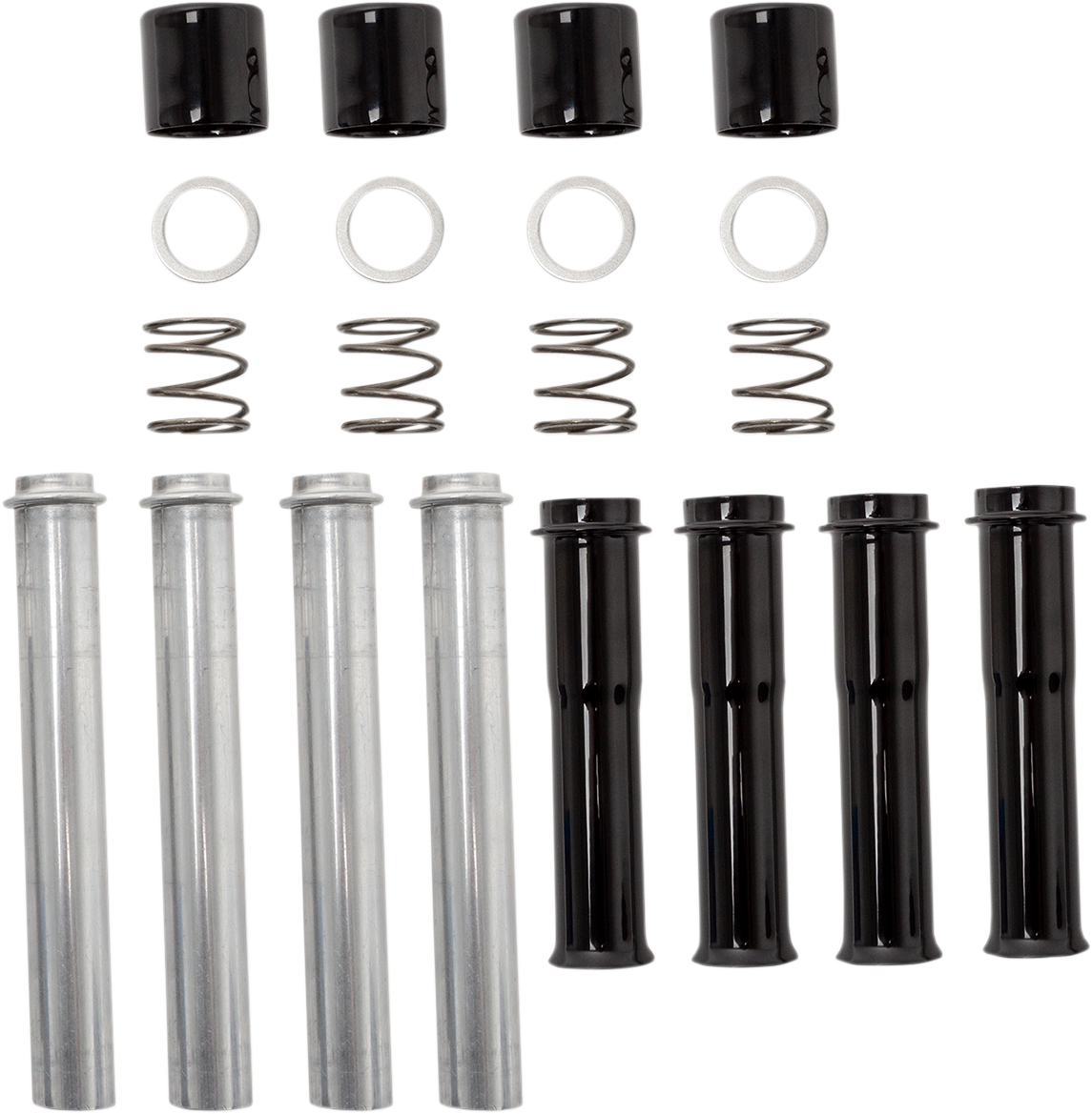 S&S CYCLE Pushrod Tubes - Gloss Black / Twin Cam | M8 0928-0100