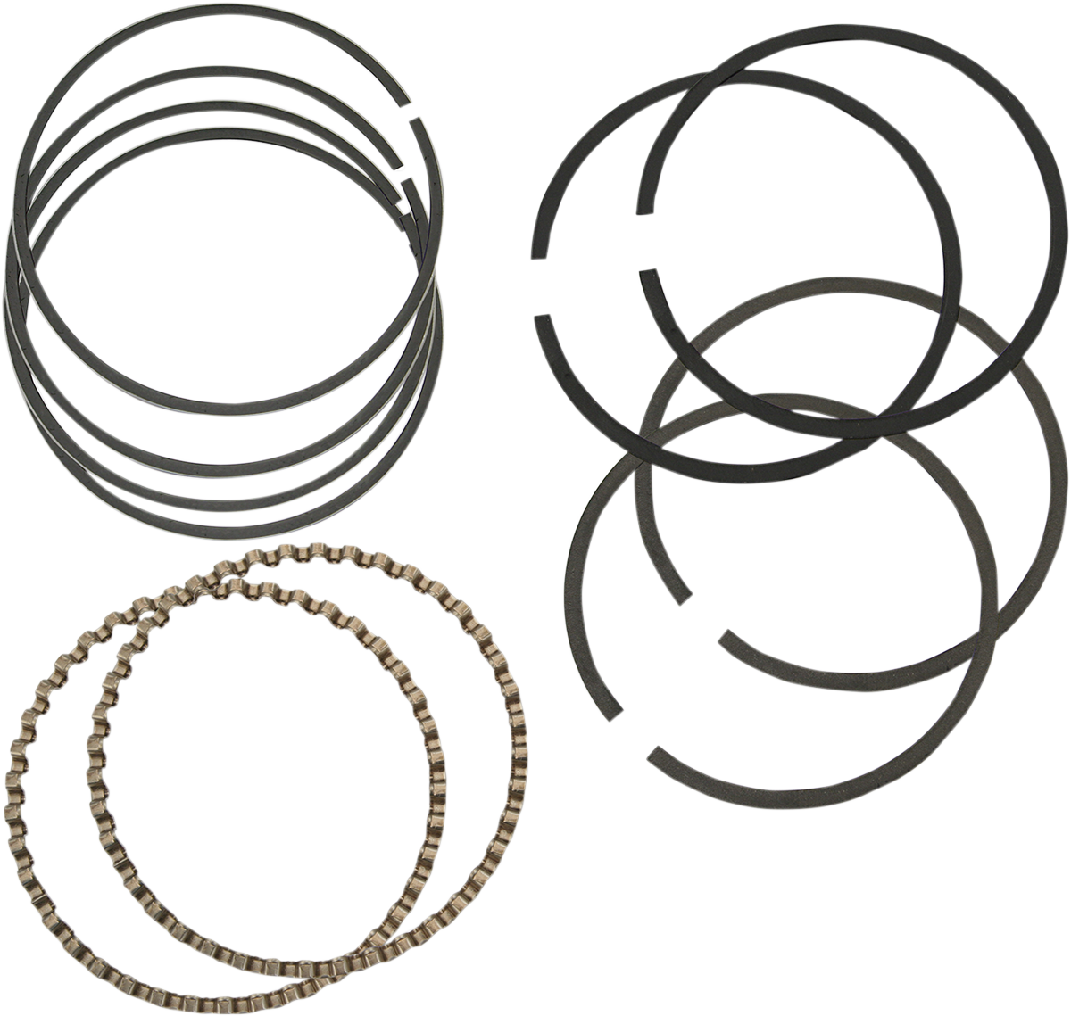 S&S CYCLE Replacement Ring Set for S&S Pistons - Replacement Piston Rings / 3.625" / Standard 0912-0597