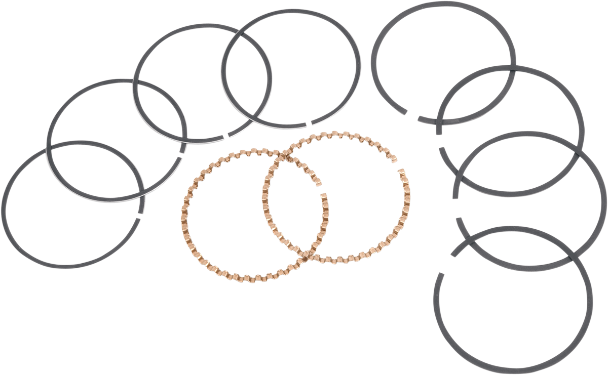 S&S CYCLE Replacement Ring Set for S&S Pistons - Replacement Piston Rings / 4.125" / Standard 94-1400