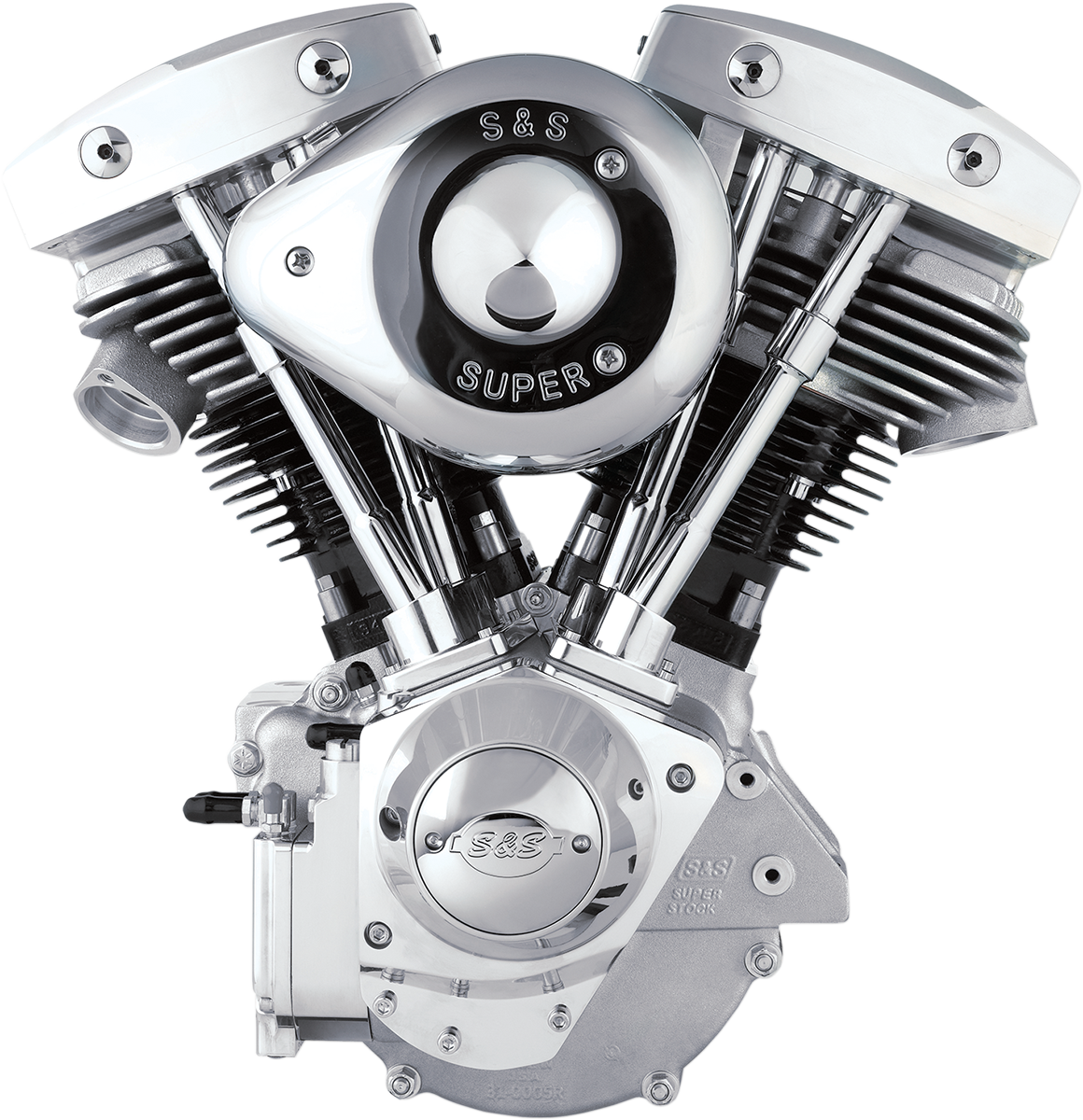 S&S CYCLE SH93 Vintage-Style Engine - SH93 Engine / Vintage-Style / Custom Chassis 0901-0202