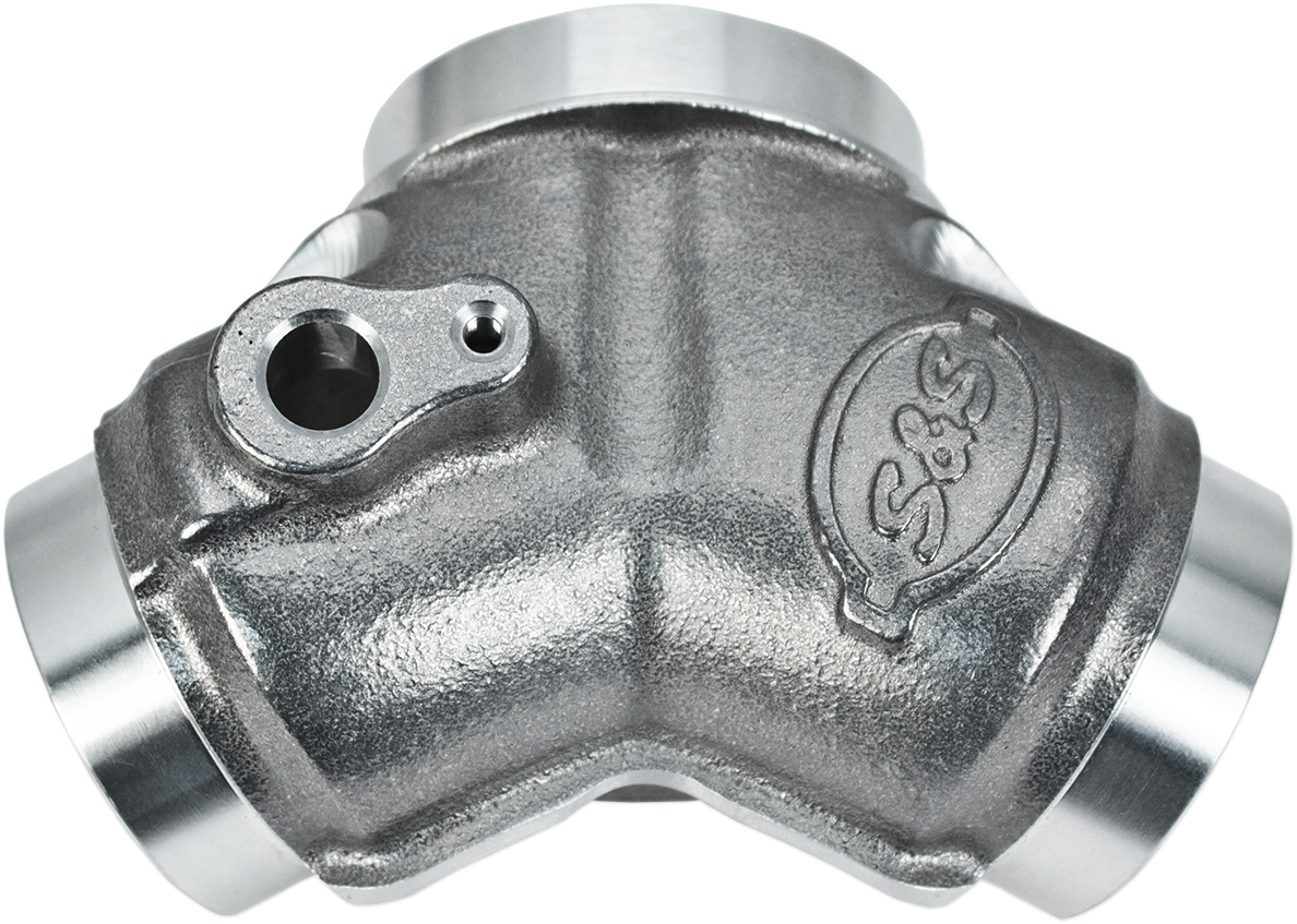 S&S CYCLE Spigot-Mount Intake Manifold - CV Manifold / Twin Cam / 48mm 1050-0295