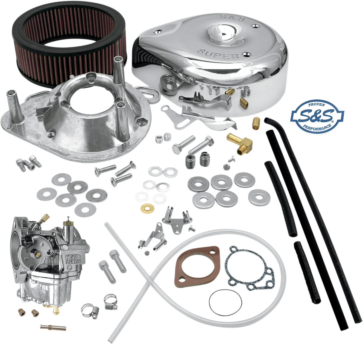 S&S CYCLE Super E Carburetor Kit without Manifold