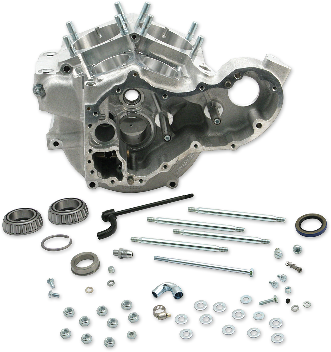 S&S CYCLE Super Stock® Generator Engine Case - Engine Case / Super Stock® Generator / Big Twin '48-'64 0920-0124