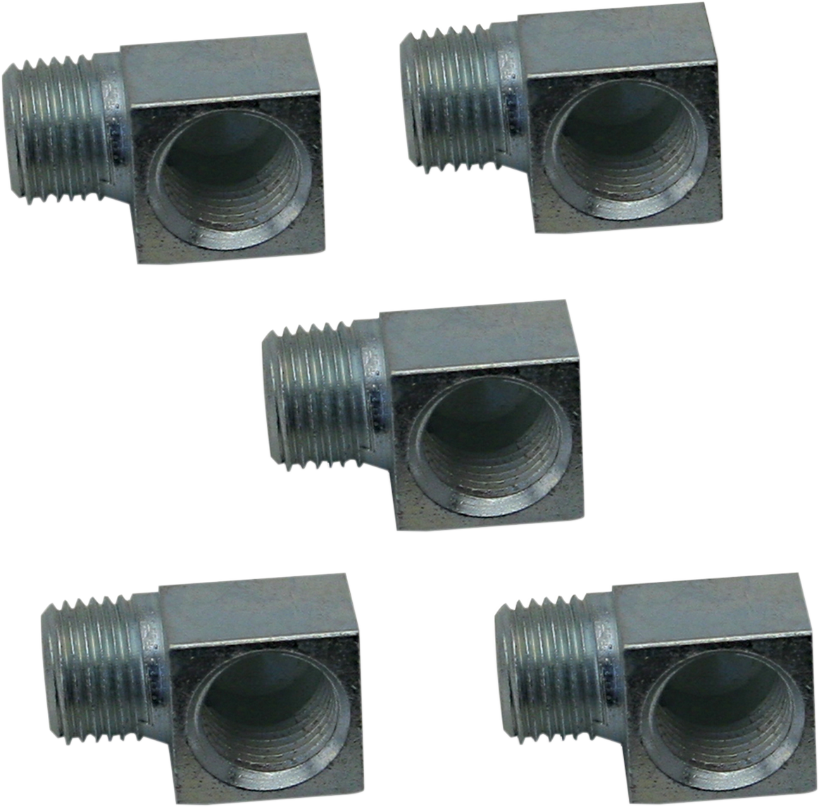 S&S CYCLE Supply/Return Line Elbow - Supply/Return Elbow / 90° / 5-Pack 0711-0234