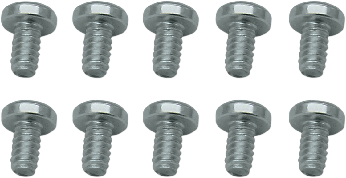 S&S CYCLE Throttle Plate Screws - 10-Pack 2401-0923