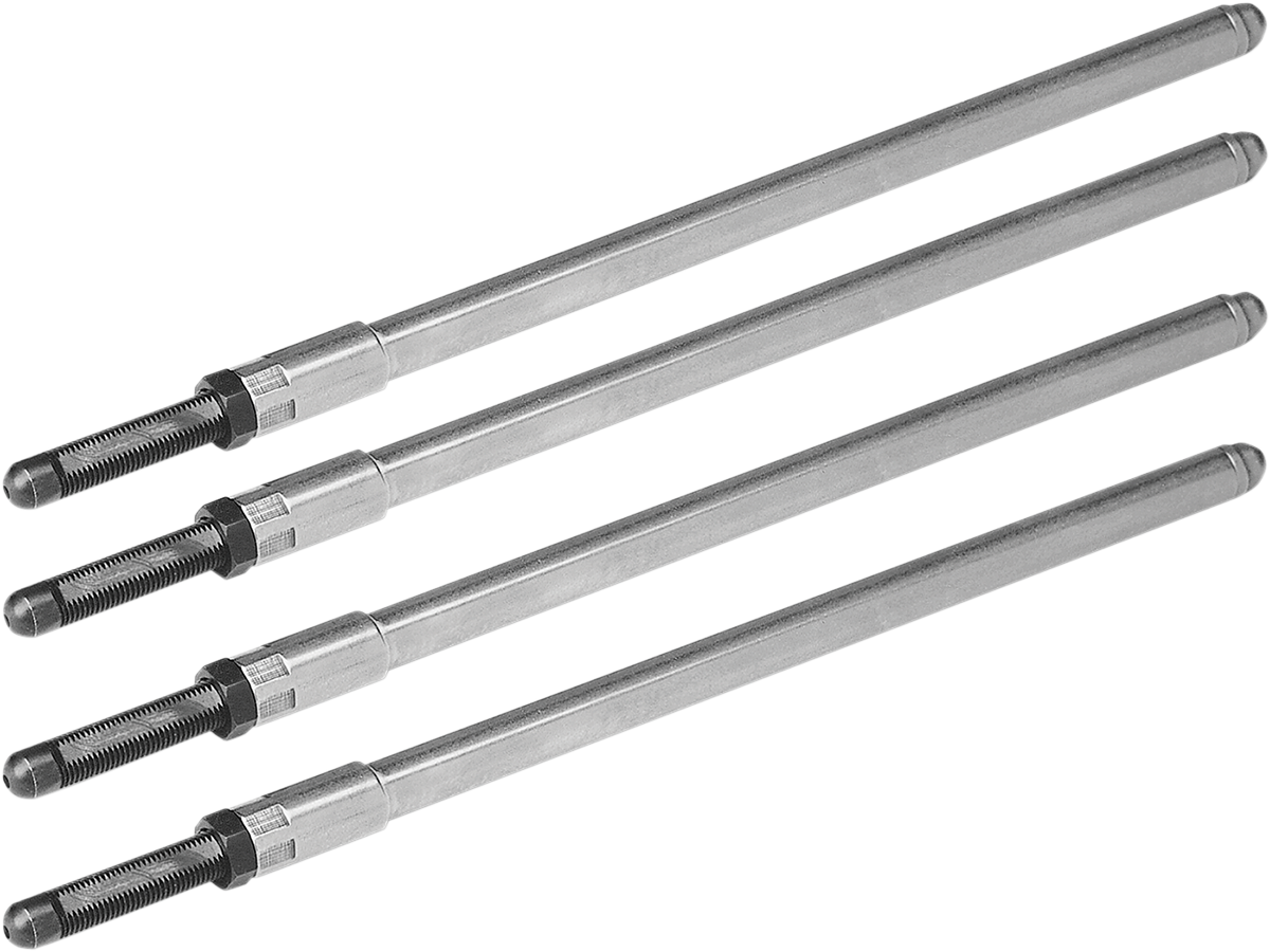 S&S CYCLE "Time Saver" Chromoly Adjustable Pushrods - Time Saver Pushrods / Twin Cam 0928-0051