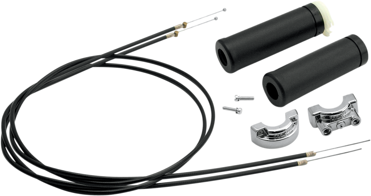 S&S CYCLE Universal Throttle Assembly Kit - 48" DS-223213