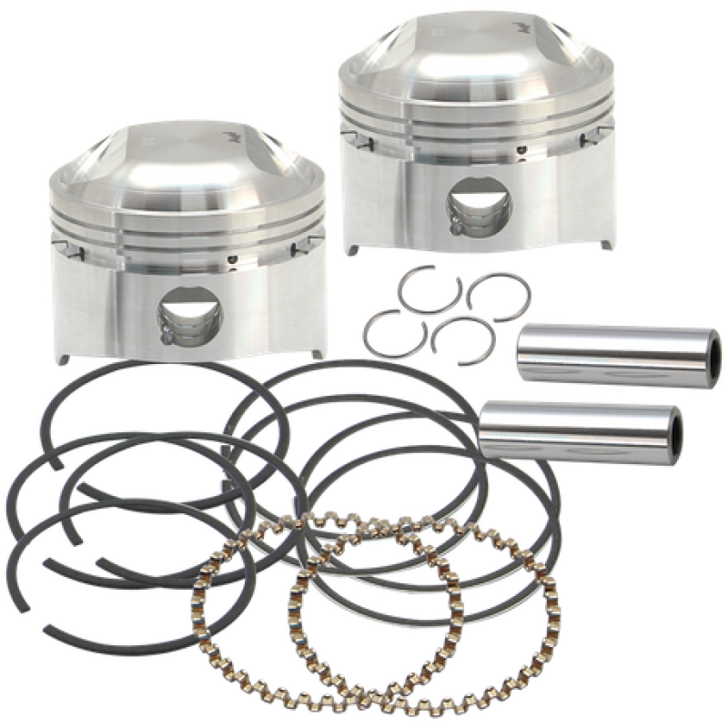 S&S Cycle 1979-1984 BT 3-1/2in Standard 80in LC Forged Pistons - 106-5511