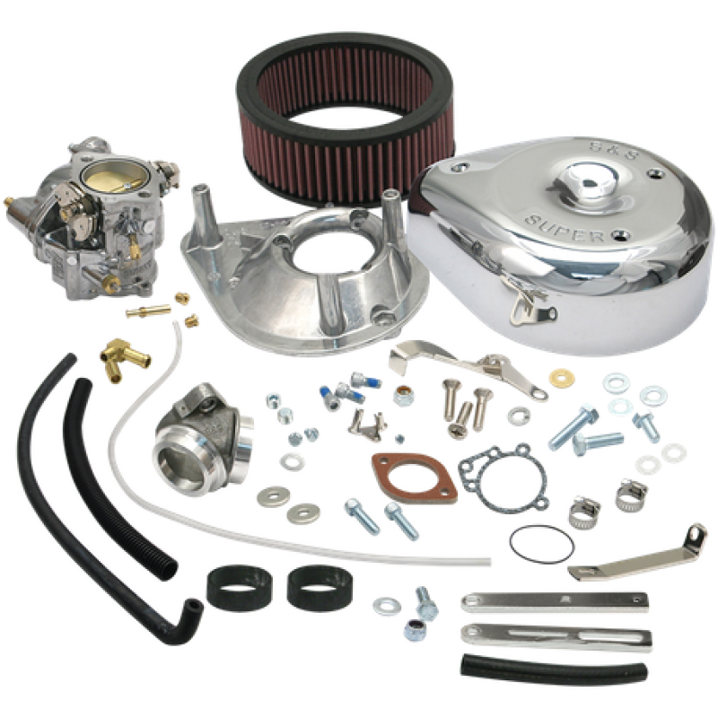 S&S Cycle 1979-1984 BT Models Super E Carburetor Kit -Standard Tanks - 11-0411