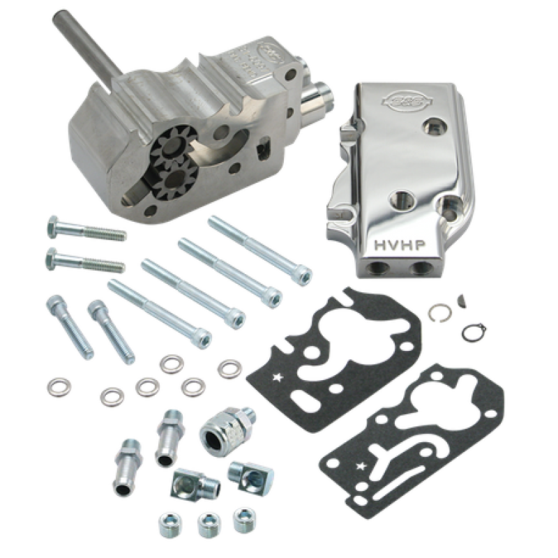 S&S Cycle 1984-1991 BT High Volume High Pressure Billet Oil Pump Only Kit - 31-6214