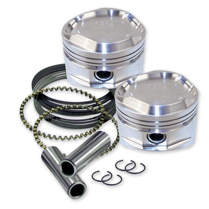 S&S Cycle 1984-1999 BT 3 5/8in Bore Piston Kits - 92-1110