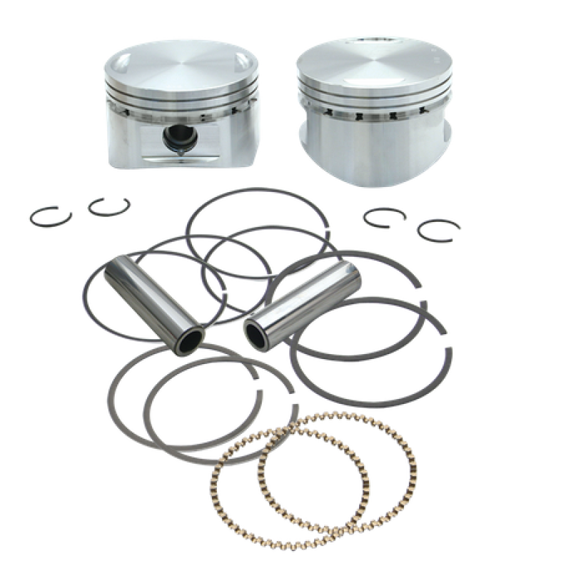 S&S Cycle 1984-1999 BT 3-5/8in x 4-5/8in .010 Piston Set - 92-1931