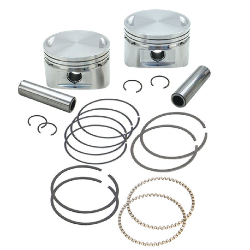 S&S Cycle 1984-1999 BT 3-5/8in x 4-5/8in .020 Piston Set - 92-1932