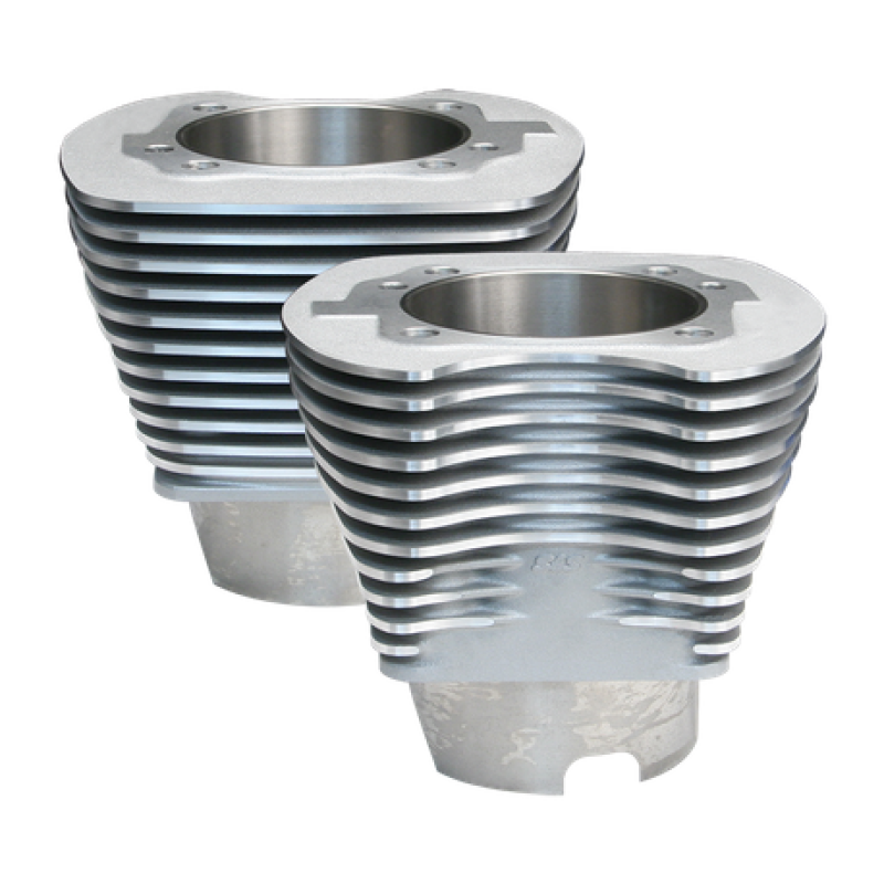 S&S Cycle 1984-1999 BT 4-1/8in Bore Cylinder Set For 111in V-Series Engines - Natural - 910-0284