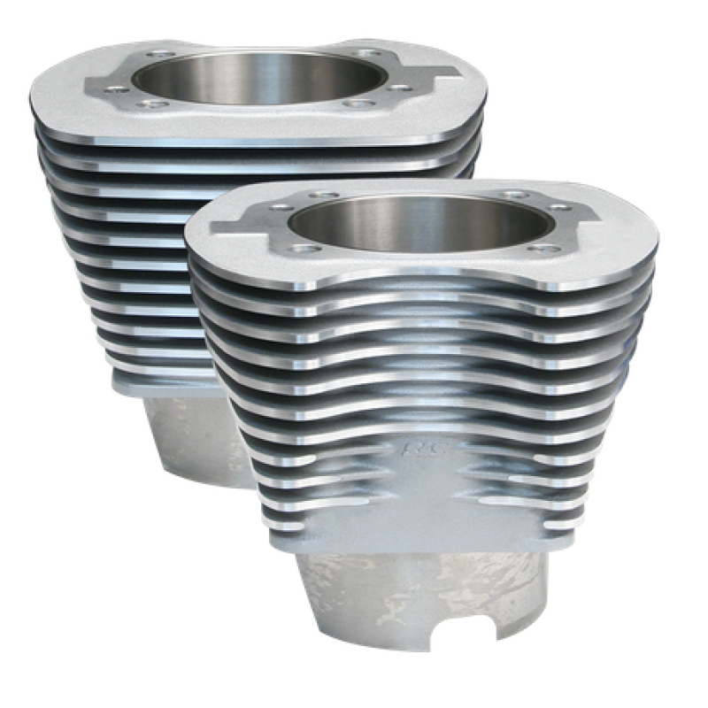 S&S Cycle 1984-1999 BT 4-1/8in Bore Cylinder Set For 117in V-Series Engines - Natural - 910-0267