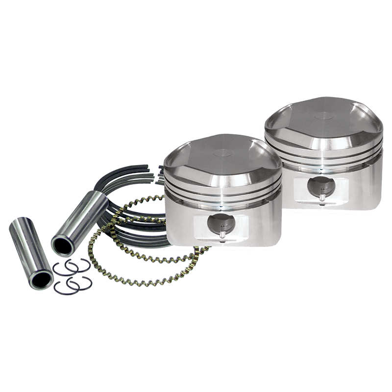 S&S Cycle 1984-1999 BT 89in High Compression Stroker Pistons - .020in - 92-2018
