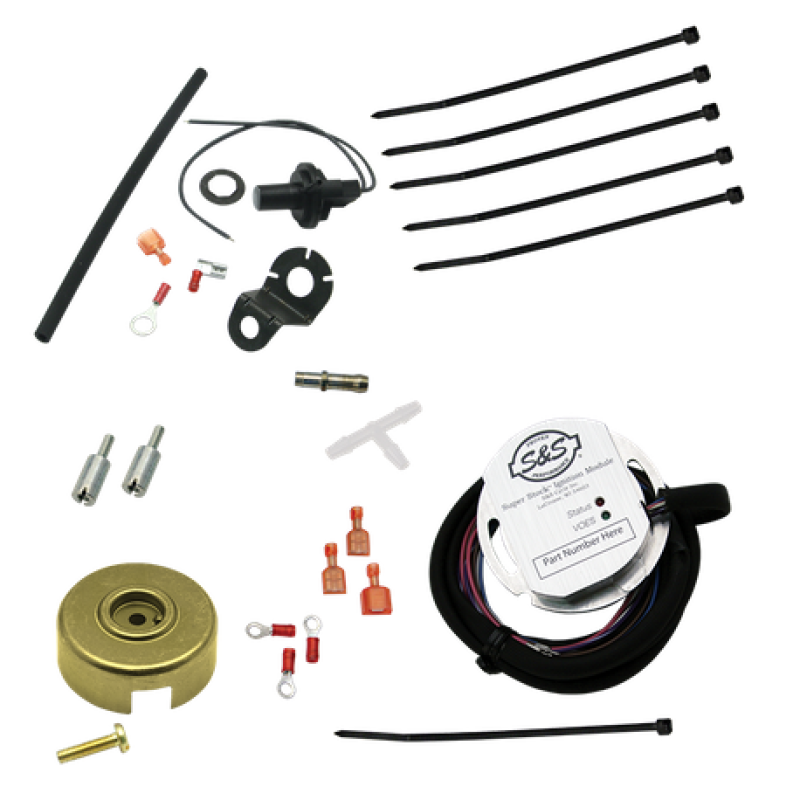 S&S Cycle 1984-1999 BT 96in Super Stock 96in Ignition Kit - 55-1354