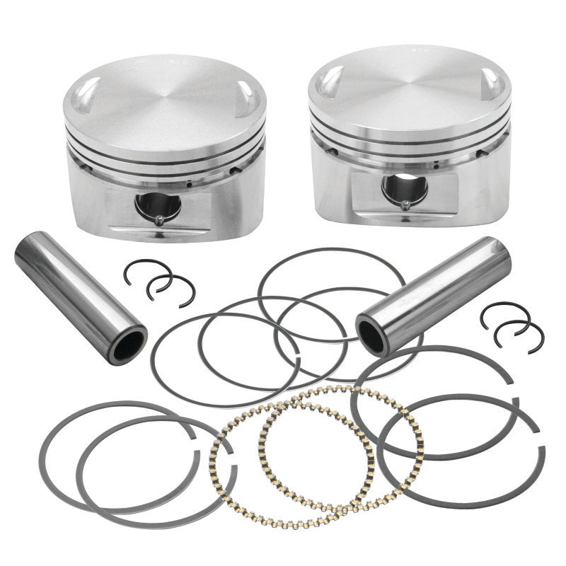S&S Cycle 1984-1999 BT Forged 3 5/8in Bore .010in Piston Kit - 92-1901