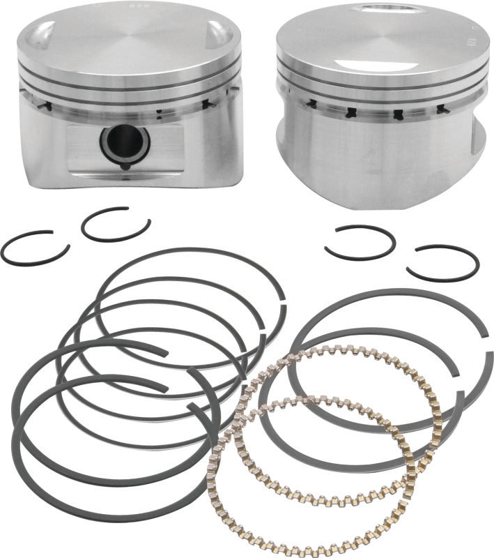 S&S Cycle 1984-1999 BT Forged 3 5/8in Bore .020in Piston Kits - 92-1902