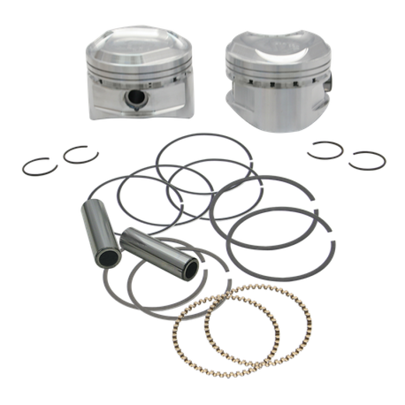 S&S Cycle 1984-1999 BT LSF 3-5/8in Piston Set - .010in - 92-1111