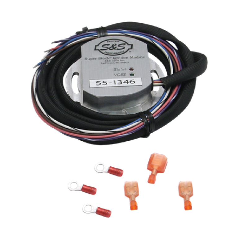 S&S Cycle 1984-1999 BT Super Stock Ignition Module For HD Evolution 111in/117in/124in - 55-1346