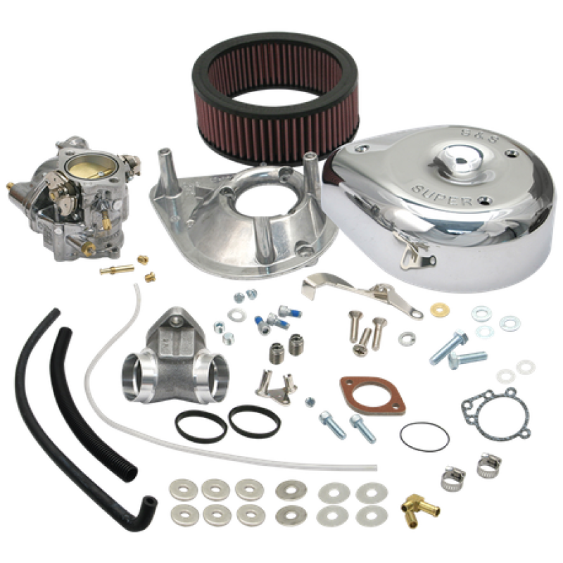 S&S Cycle 1986-1990 Sportster Models Super E Carburetor Kit - 11-0408