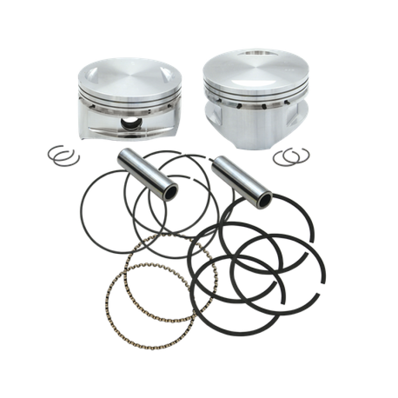 S&S Cycle 1986-2003 XL 4in x 4-5/8in Piston Set - .020in - 92-1422